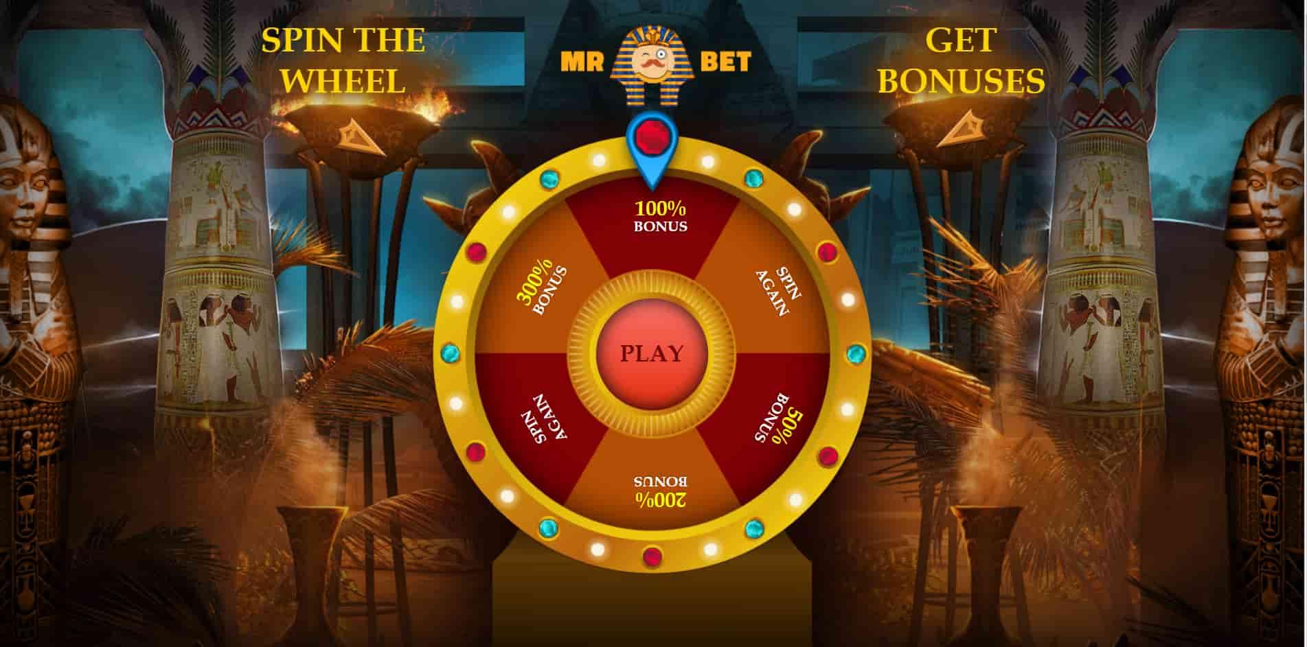 Mr.Bet casino homepage