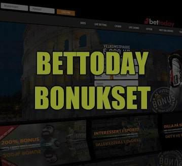 BetToday casino bonus