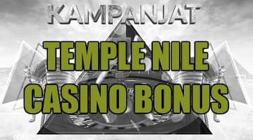 Temple Nile casino bonus