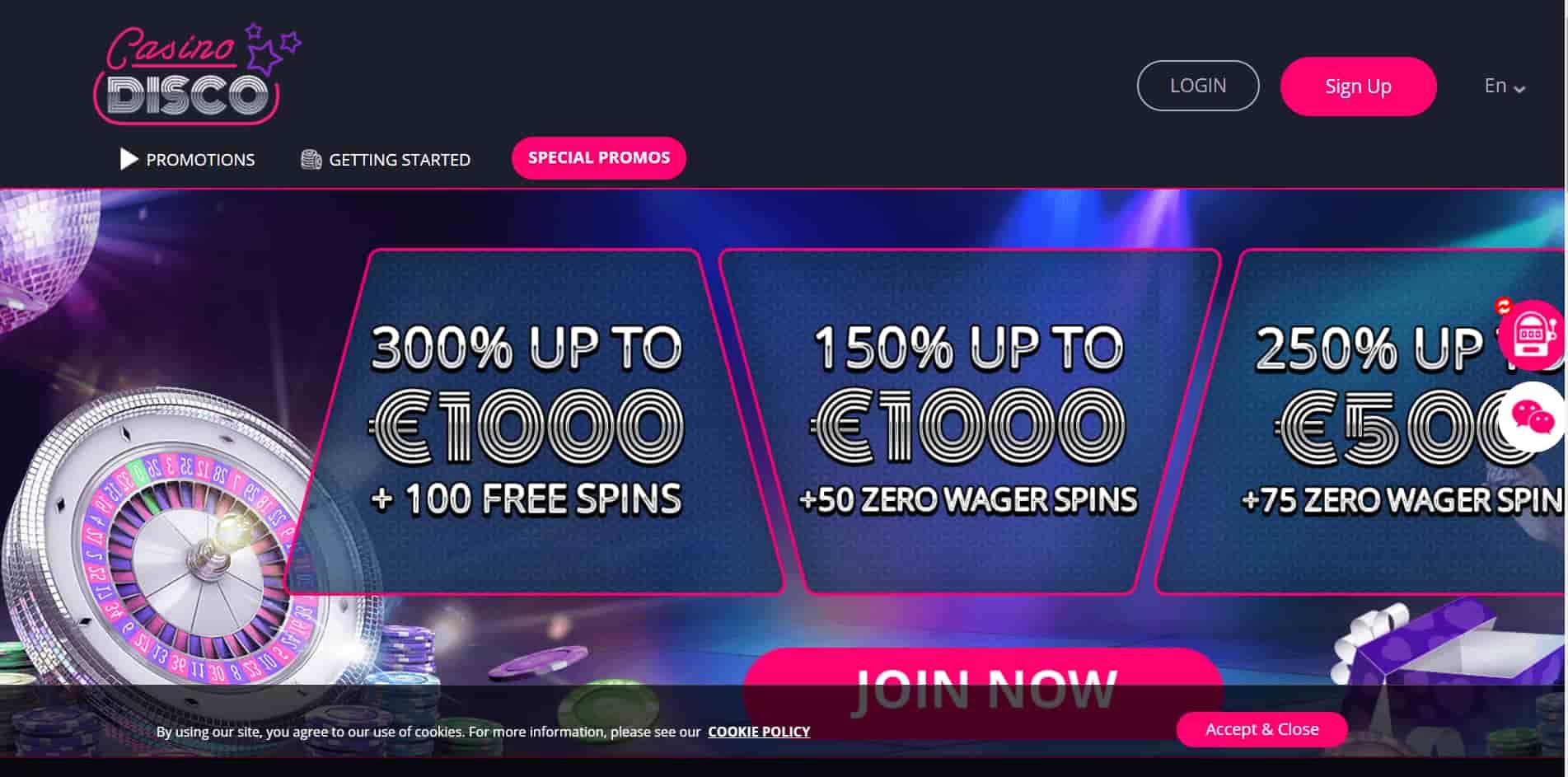 Casino Disco casino homepage