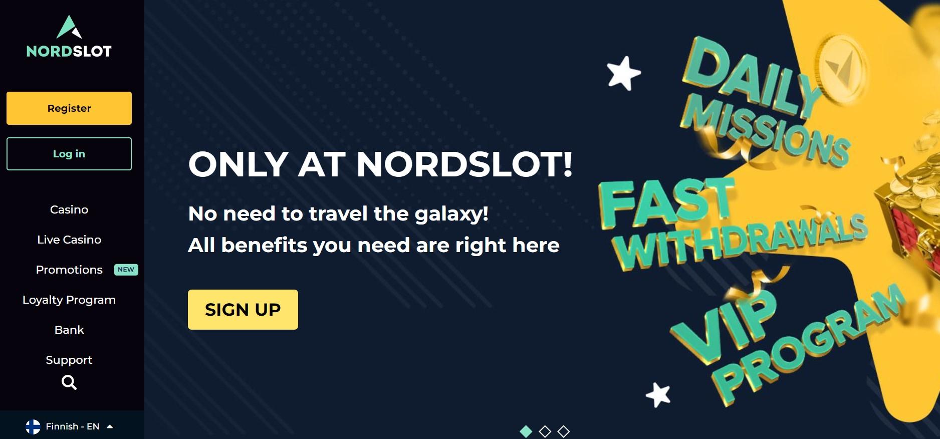 NordSlot logo