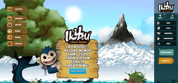 Ikibu casino homepage
