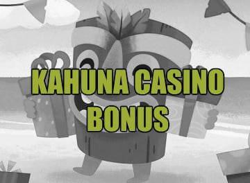 Kahuna Casino bonus