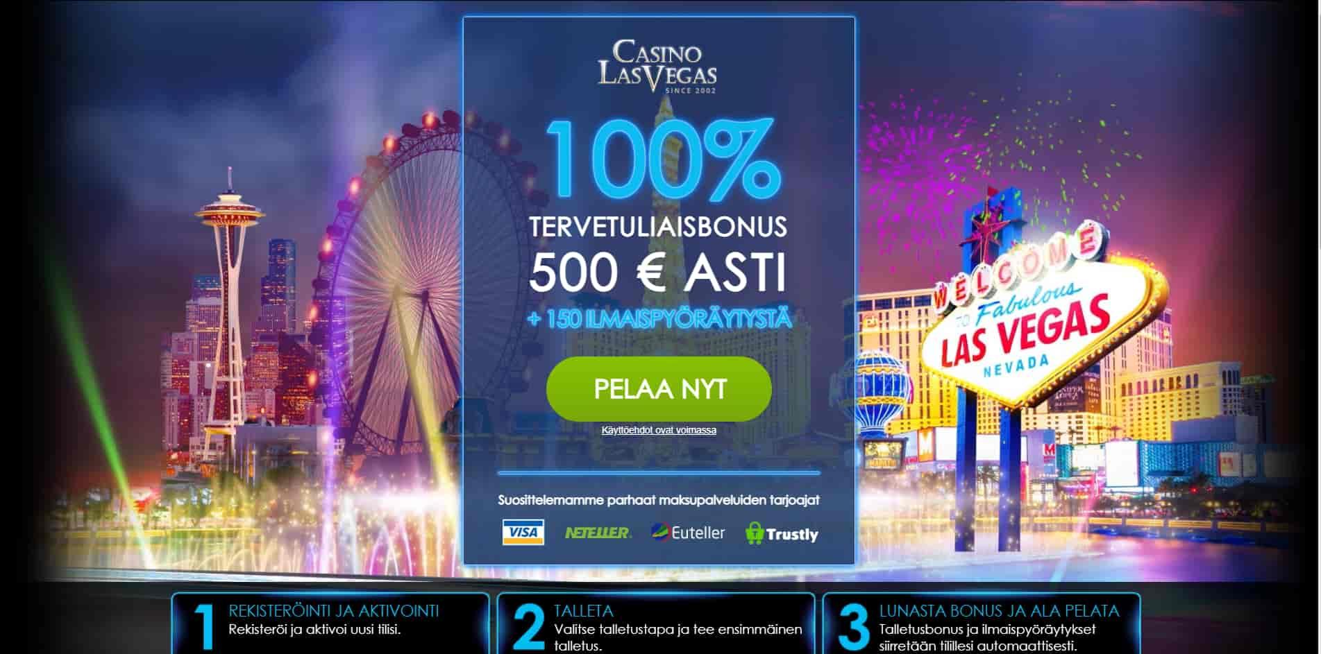 Casino Las Vegas casino homepage